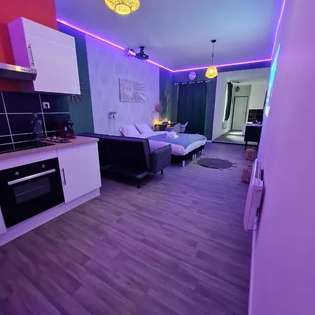 Ng Prestige - Lille I Centre - 121 - Balneo - Kitchenette - Terrasse - Wifi - Netflix Roubaix