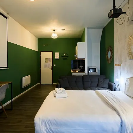 Ng Prestige - Lille I Centre - 121 - Balneo - Kitchenette - Terrasse شقة